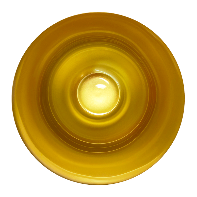 6x GLASS AMUERTE RED interno dorato