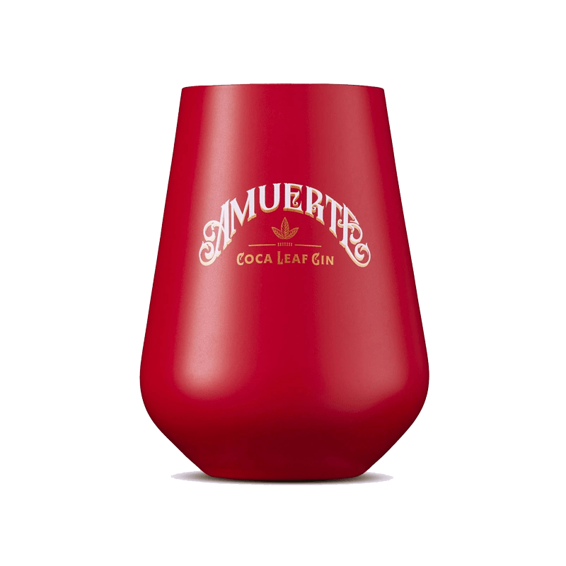 6x GLASS AMUERTE RED